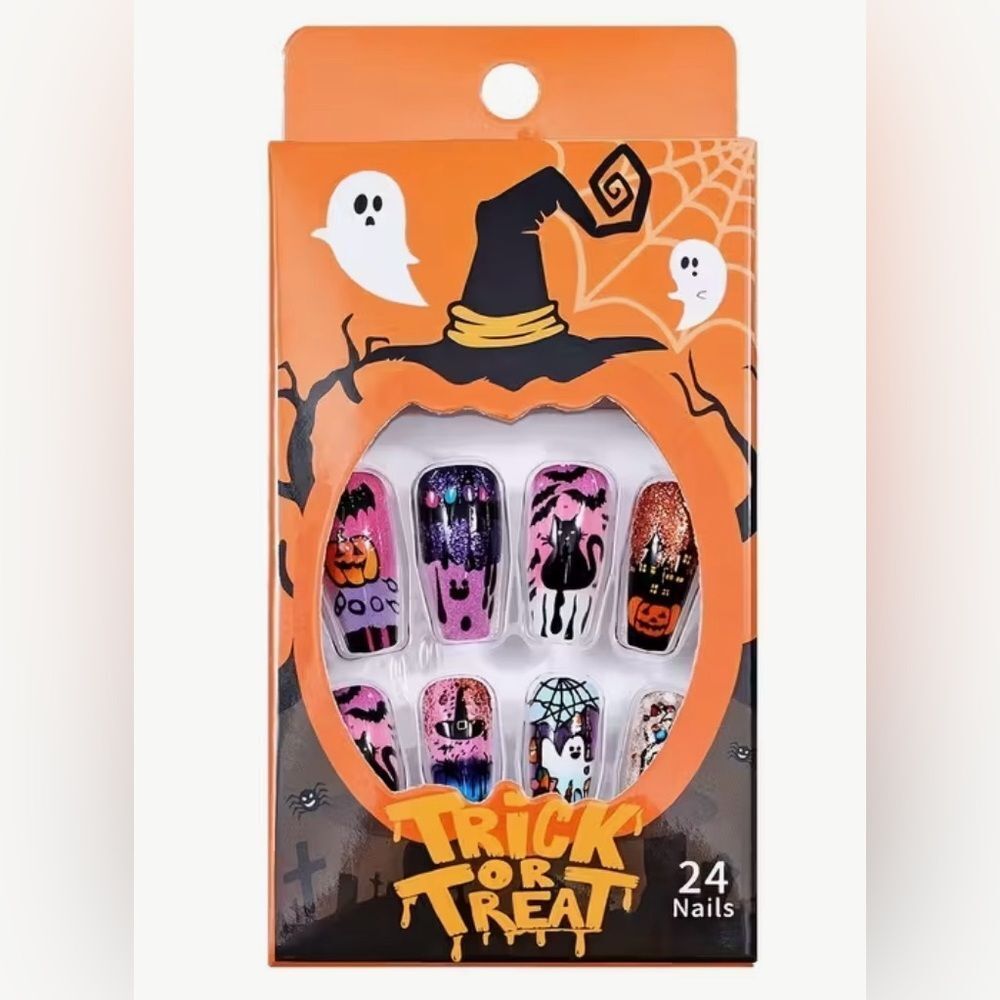 Halloween Medium Press On Nails